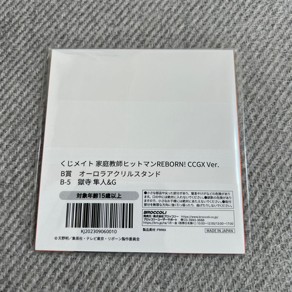 家庭教師ヒットマンREBORN CCGX くじメイト B賞 獄寺隼人 G オーロラ