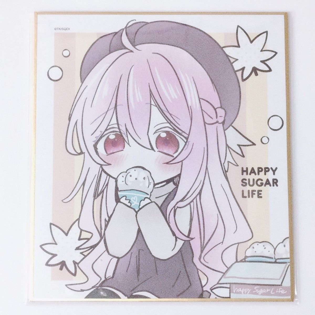 ハッピーシュガーライフ 楽天コレクション 色紙 さとう 春秋セット