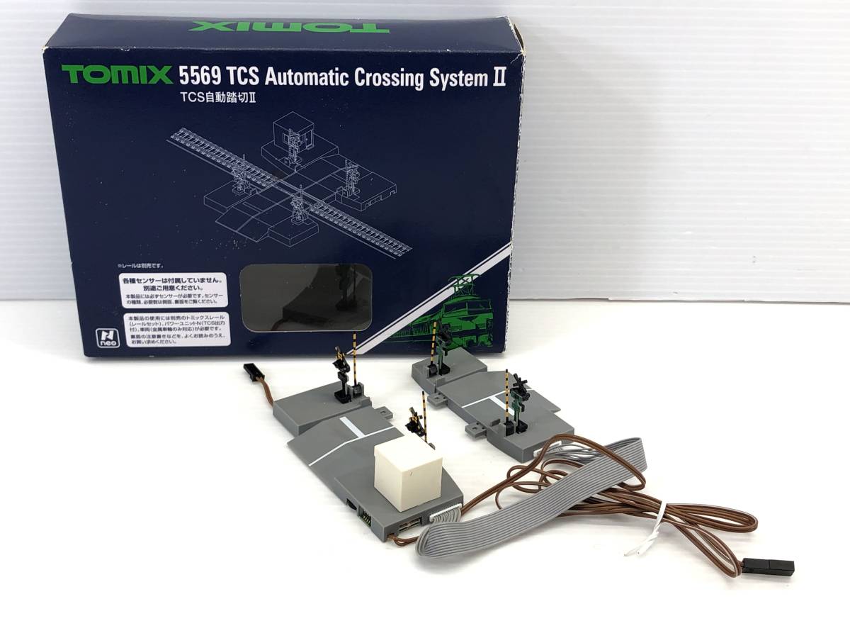 TOMIX 5569 TCS自動踏切Ⅱ 【センサー・リレーラー線路⠀】 TOMIX 5569