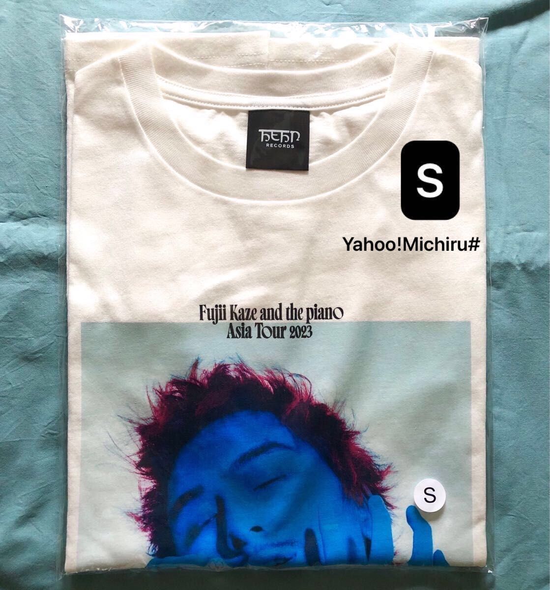 藤井風Fujii Kaze アジアツアーPink Kaze TシャツS