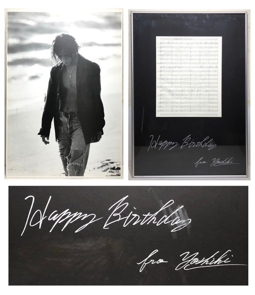 Yahoo!オークション - X JAPAN YOSHIKI『Forever Love』直筆楽譜 直筆