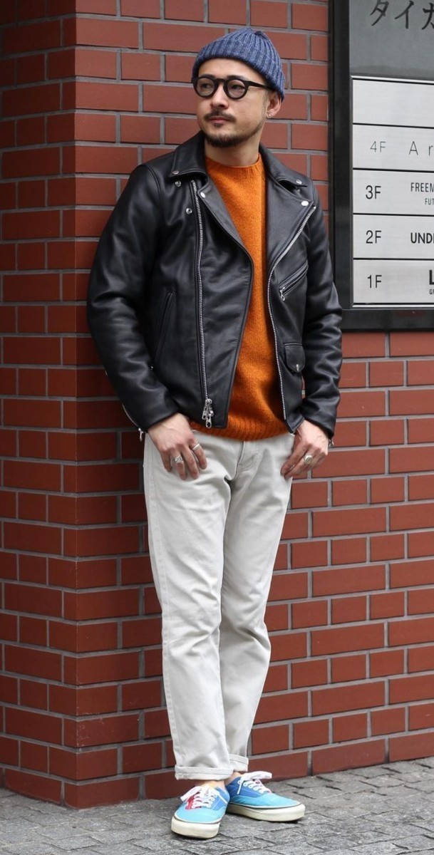 VANSON別注C2 エクスプローラー別注 グレインレザー38 美品 バンソン