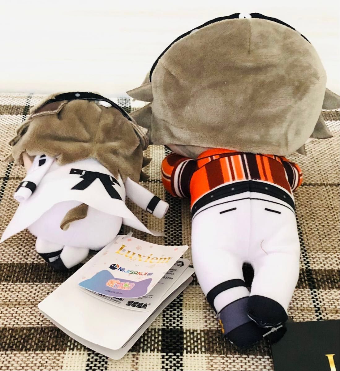 匿名配送】にじさんじEN Luxiem 寝そべりぬいぐるみ クリアファイル