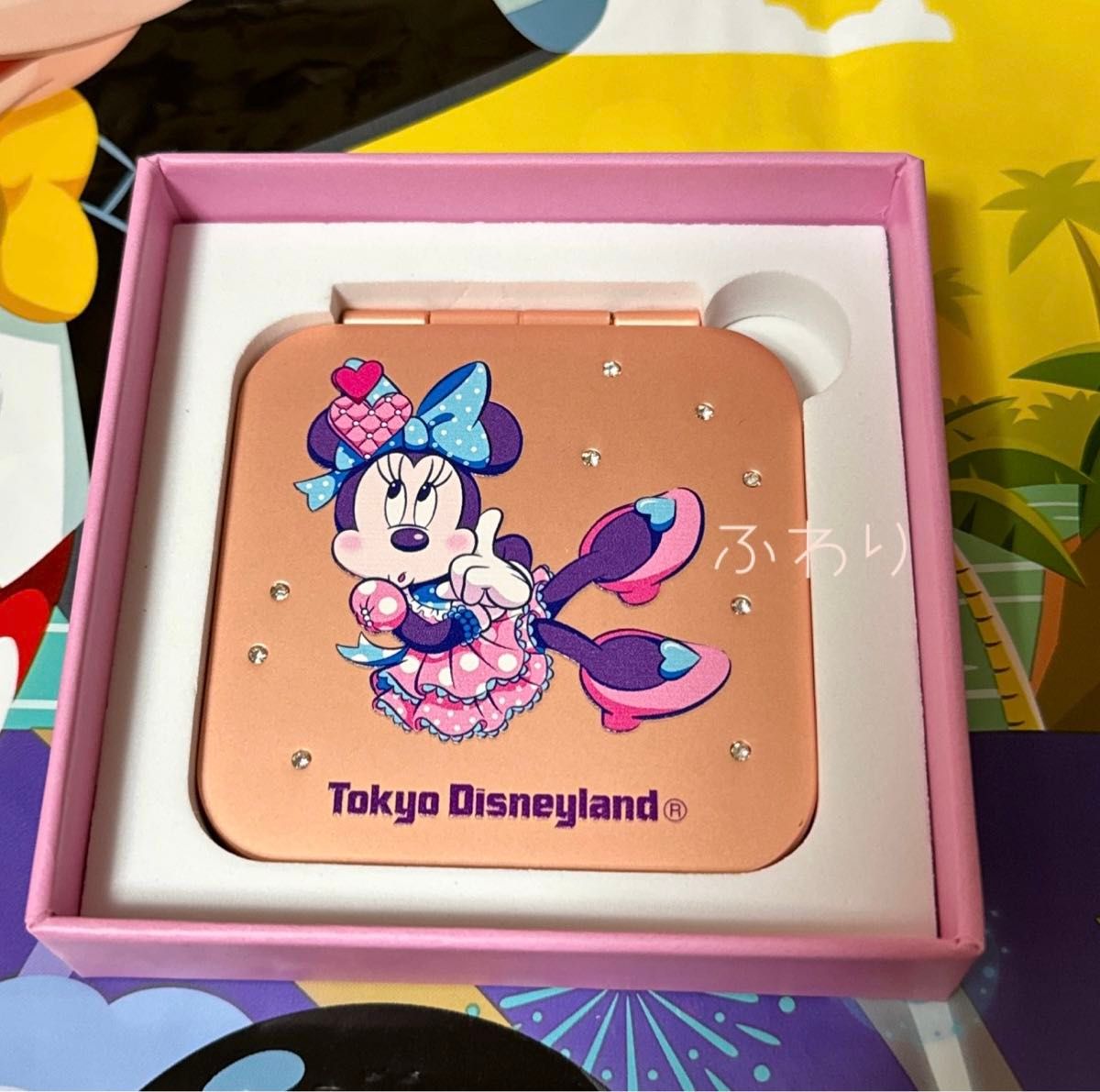ディズニー パルパルーザ コンパクトミラー ミニー ファンダーランド