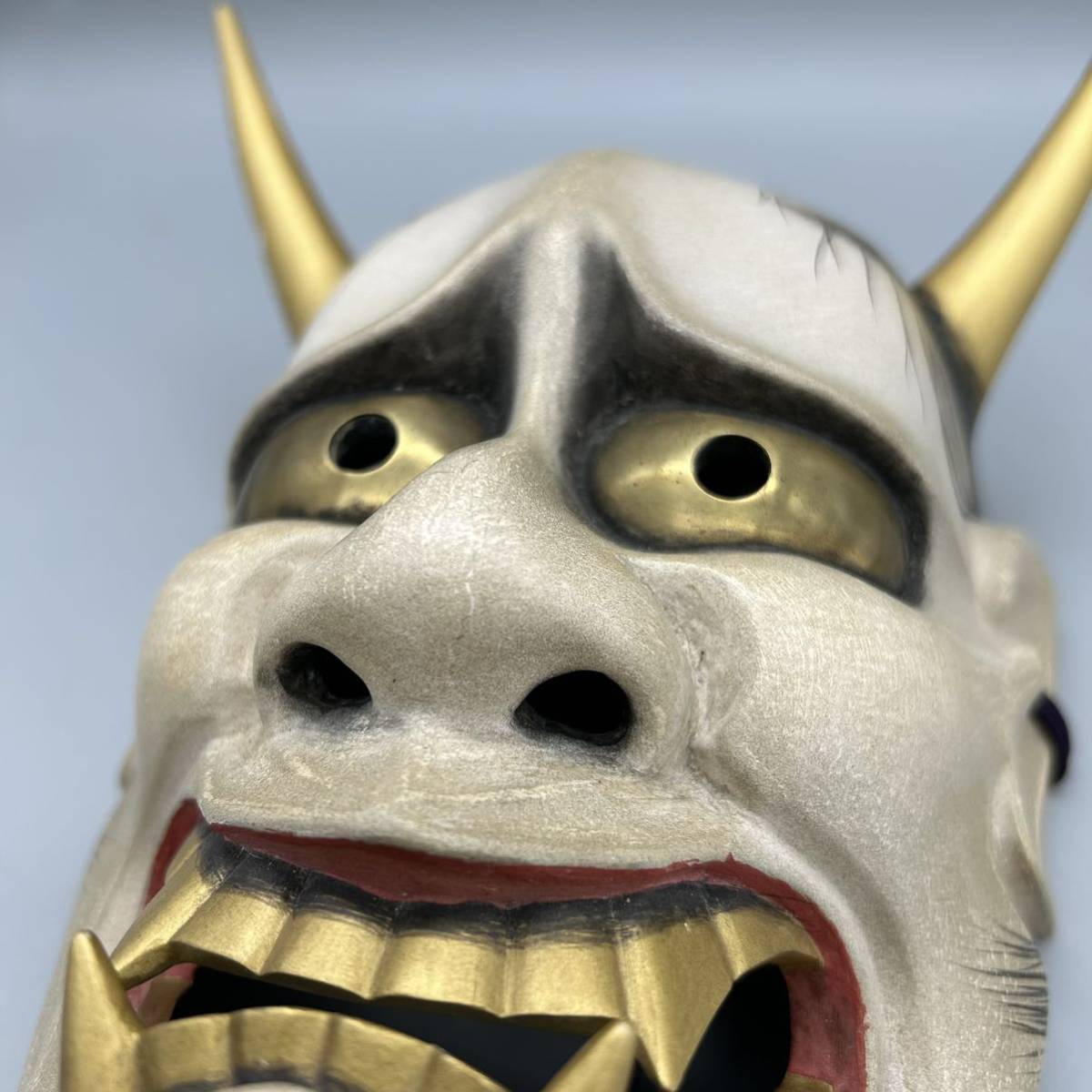 Yahoo!オークション - 【面打師【田中彗月】作 木彫彩色能面「般若」