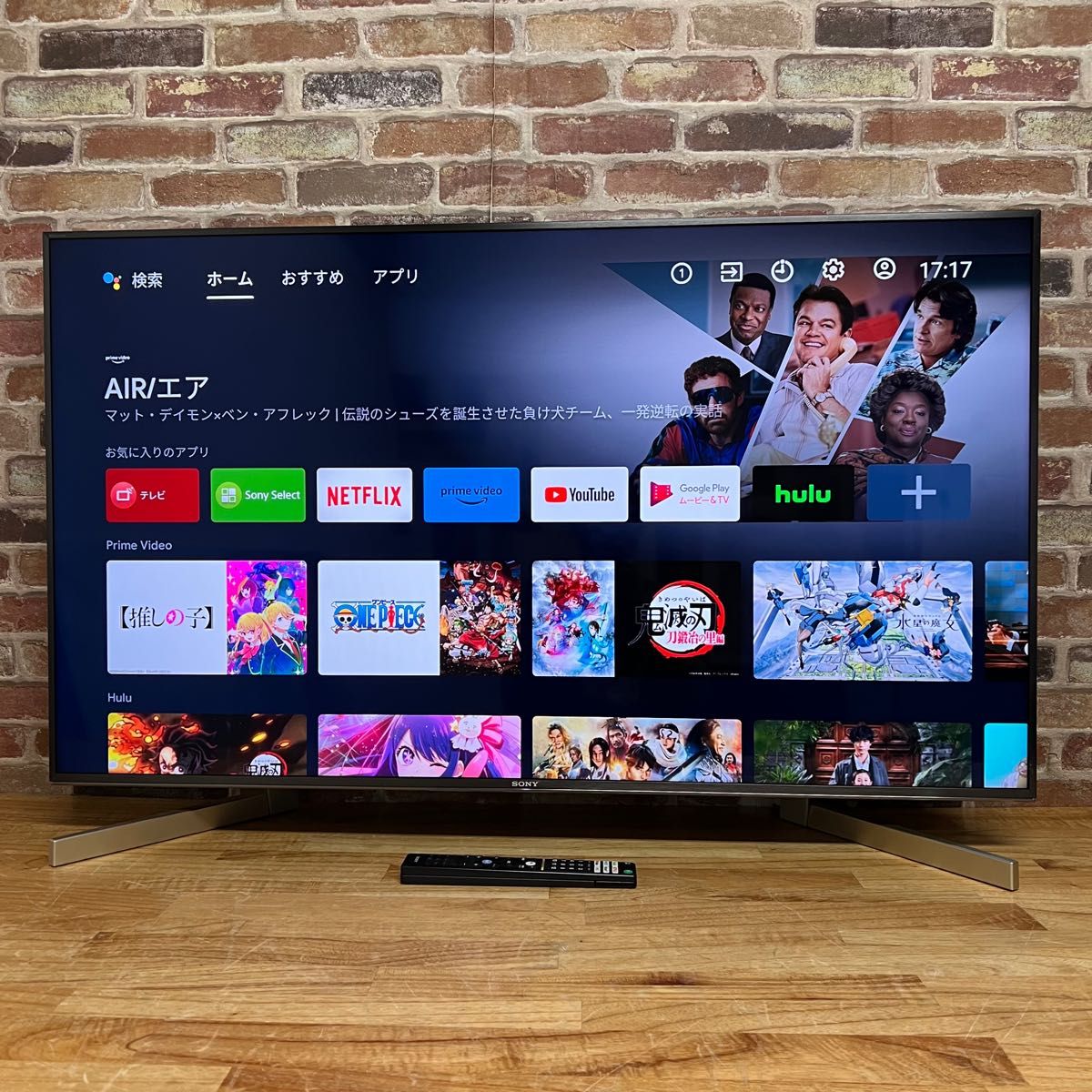 SONY 49V型 4K液晶テレビ KJ-49X9500G Android TV Amazon.co.jp