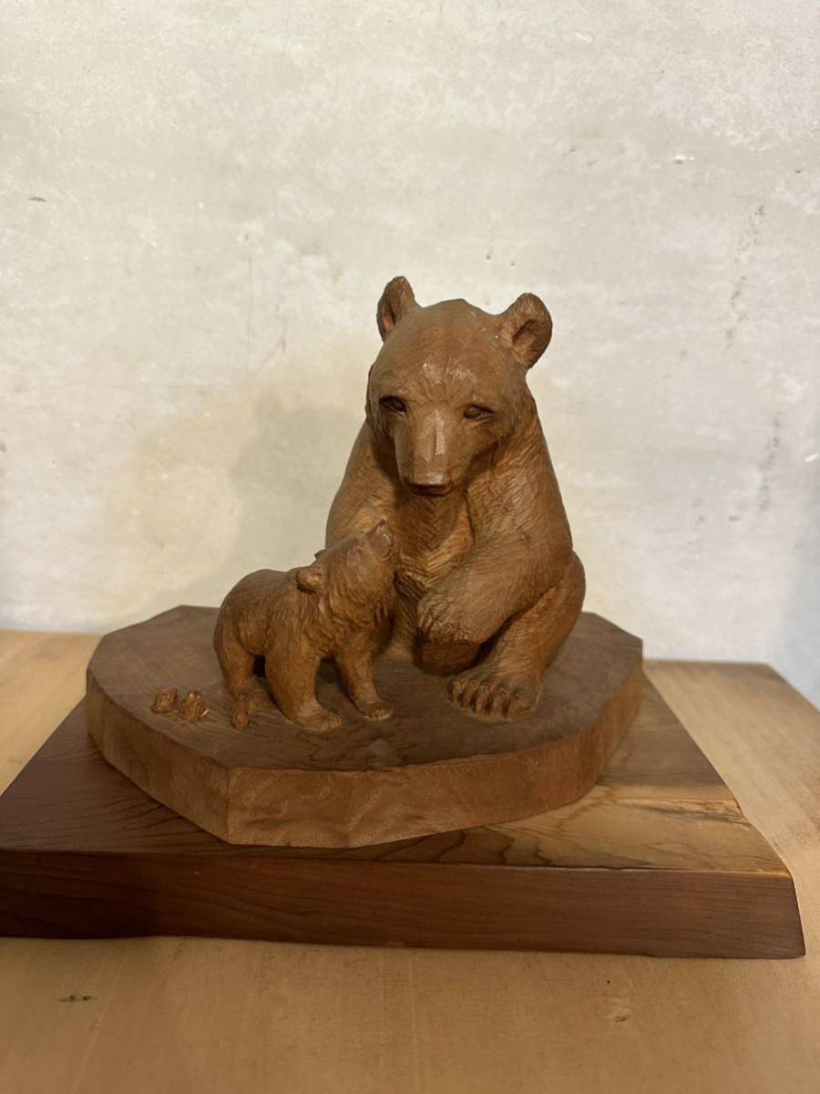 手彫り葉型木製ボウル(賀上隼敬作