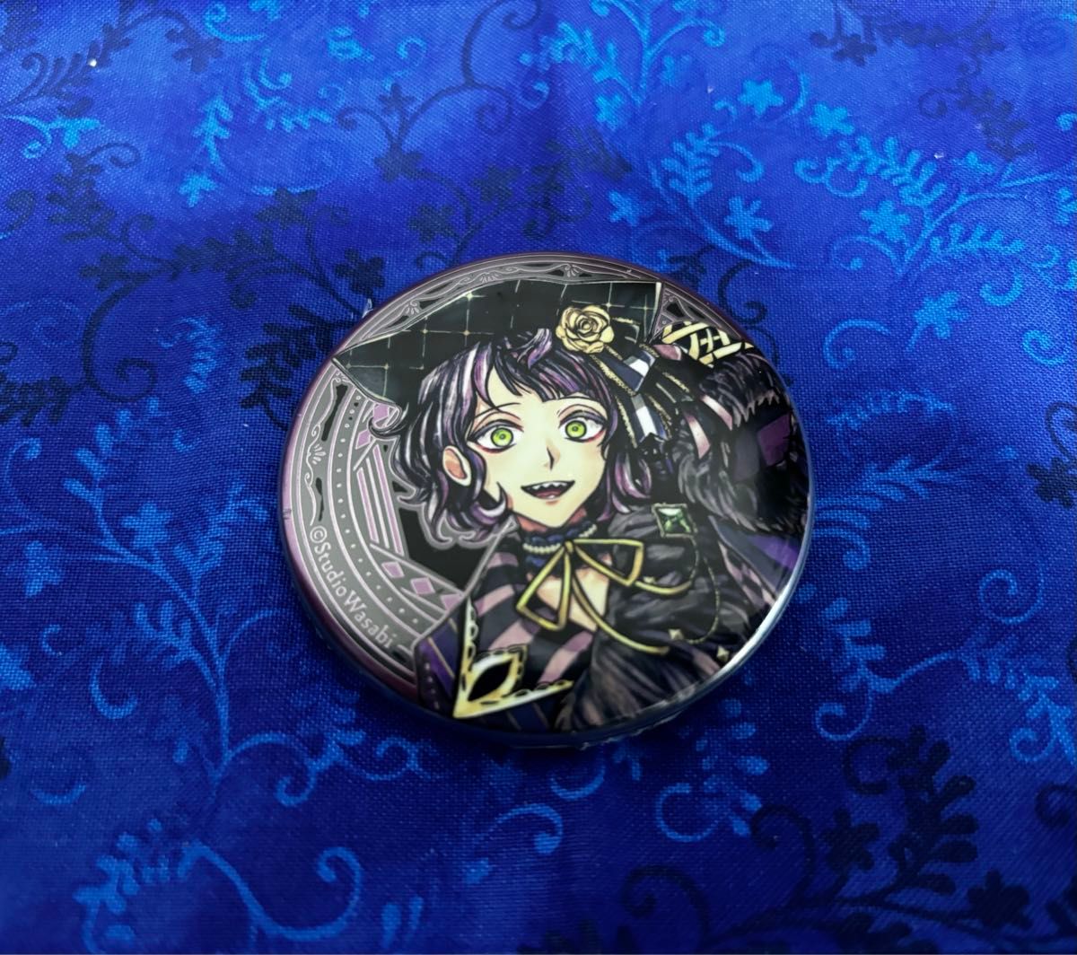 悪魔執事と黒い猫展 アルティメタル缶バッジ ユーハン 90点 あくねこ展