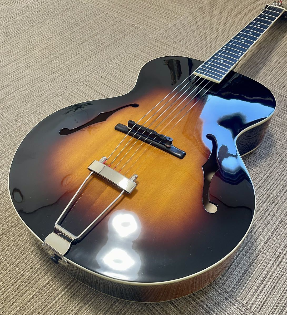 LOAR ロア LH-700 送料無料 ピックギター アーチトップ オール単板