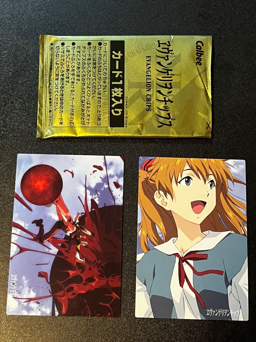 エヴァンゲリオンチップス カード P-3 式波・アスカ・ラングレー S-27