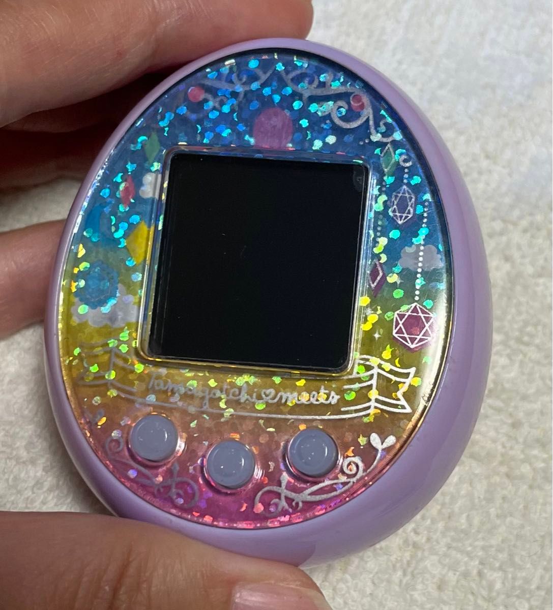 たまごっちみーつ ファンタジーみーつ パープル 貴重なデータ有り 動作