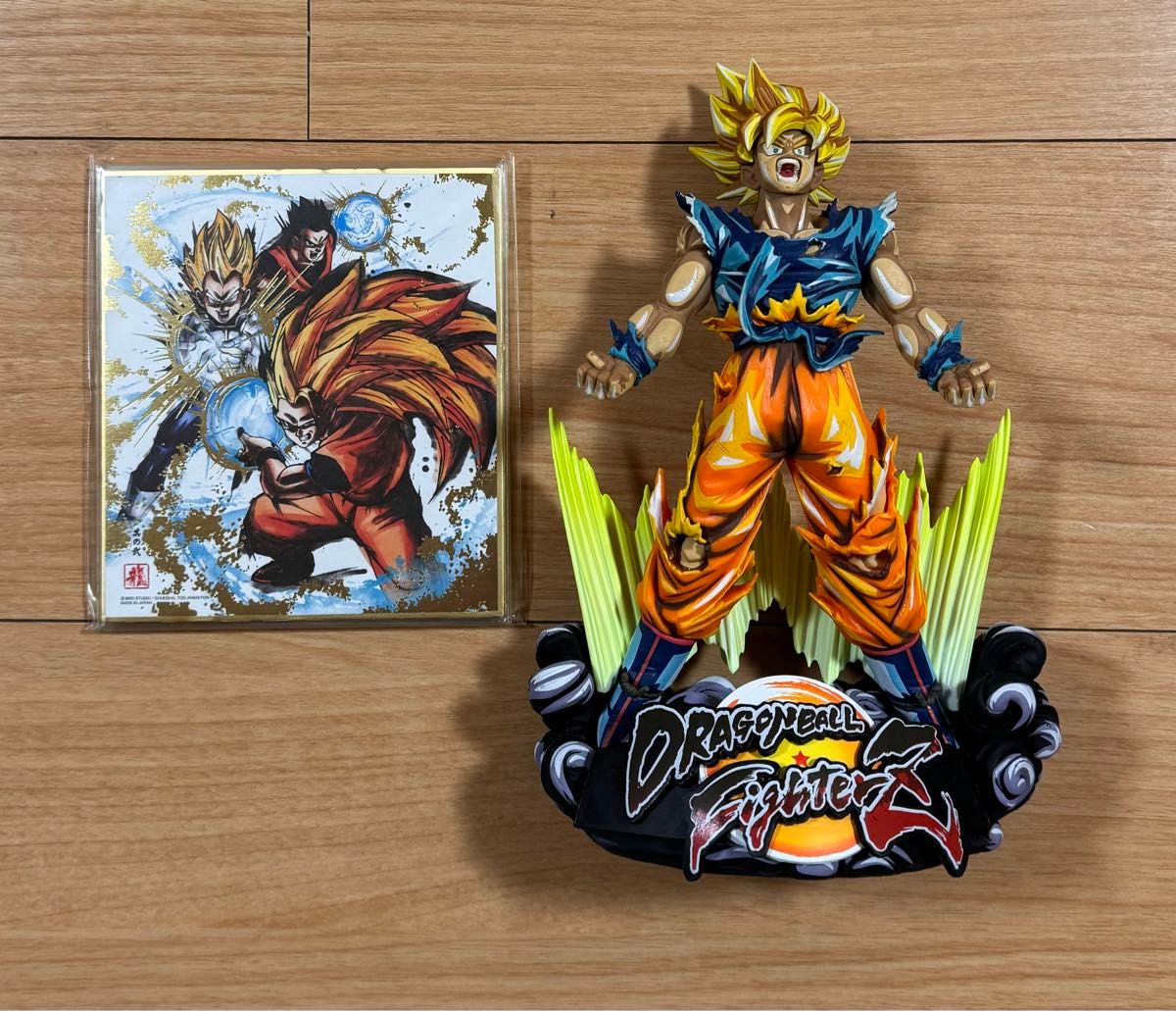 開封]海外正規SMSD ドラゴンボールファイターズ限定 孫悟空二次元彩色