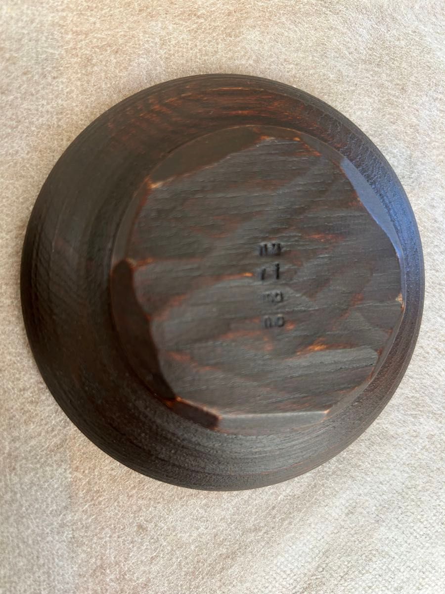 輪島塗 作家 赤木明登 nurimono ぬりもの 茶托 小皿 黒 漆器 2枚セット