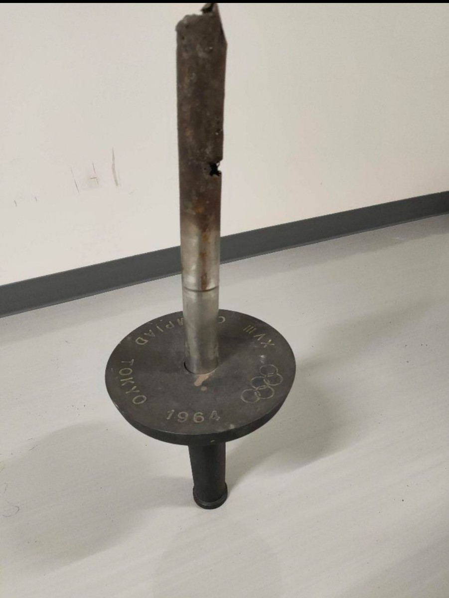 激レア】1964年 東京オリンピック 聖火リレー トーチ 聖火ランナー