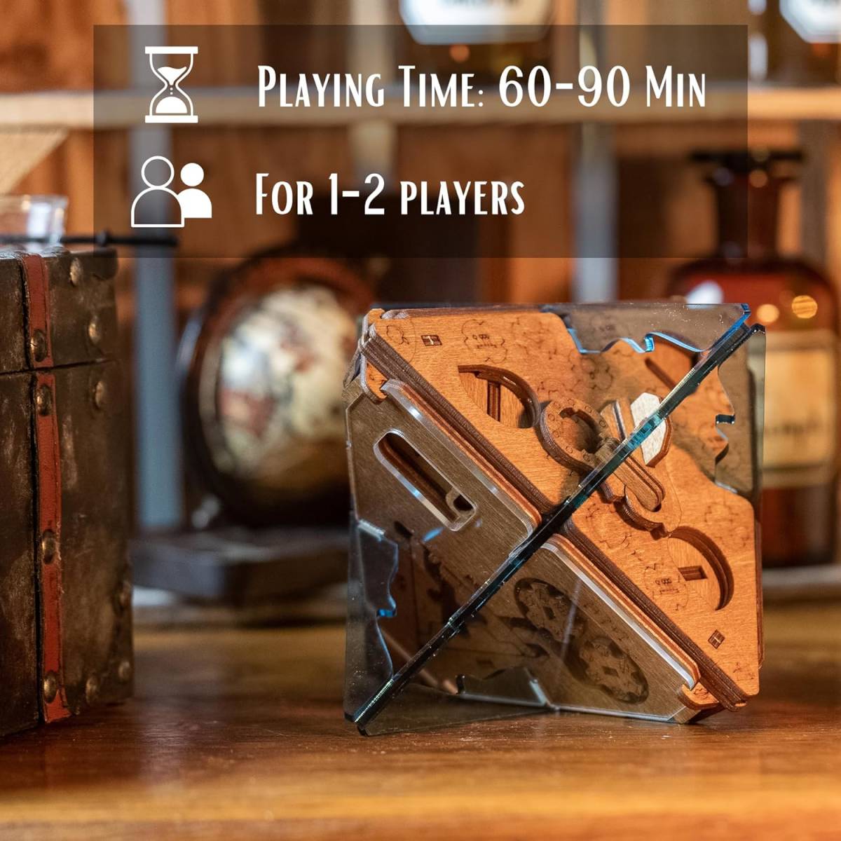 Puzzle Potato 哲学者の石 脱出部屋ゲーム 木製パズルボックス Amazon