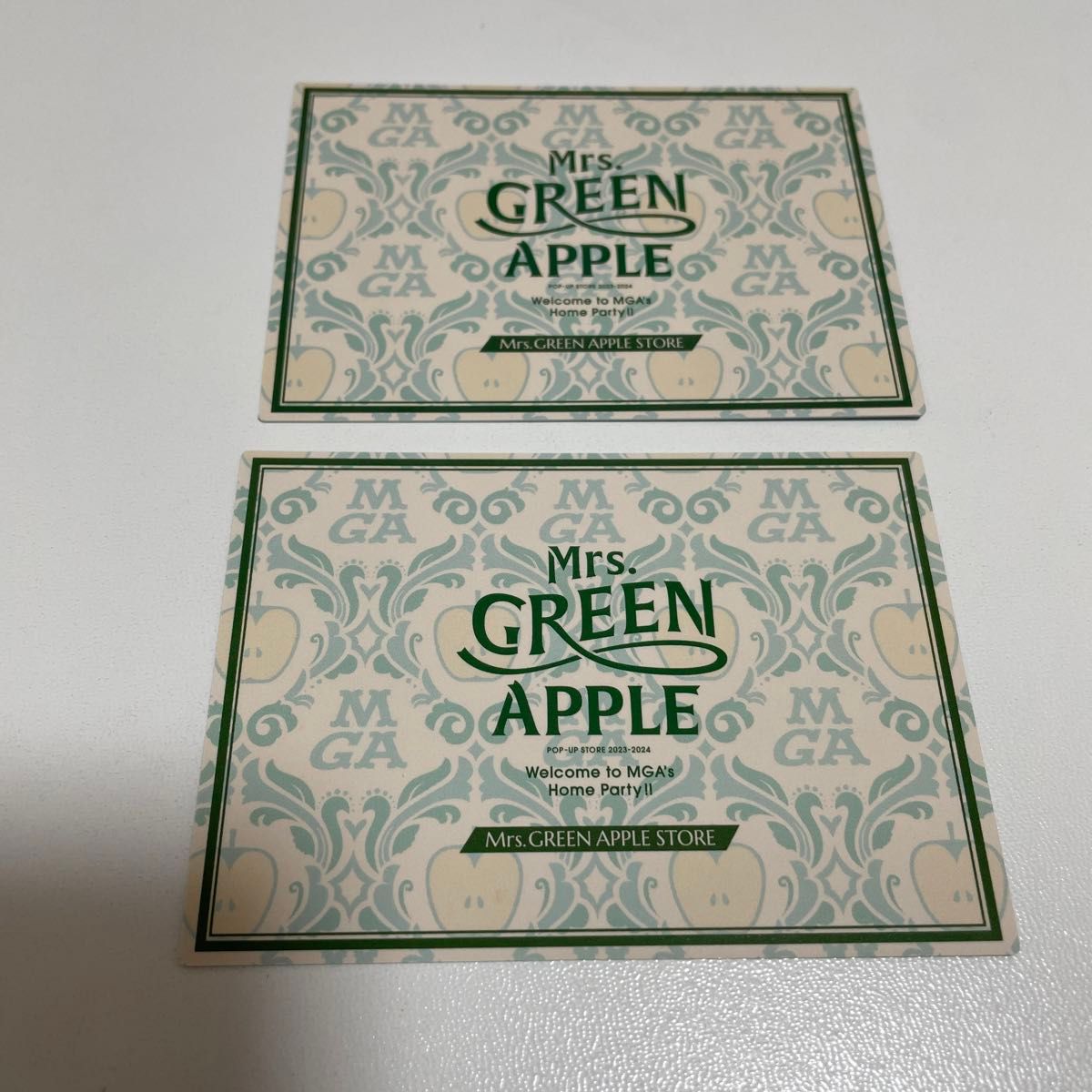 GREEN APPLE サイン入り集合写真 GREEN APPLE サイン入り集合写真