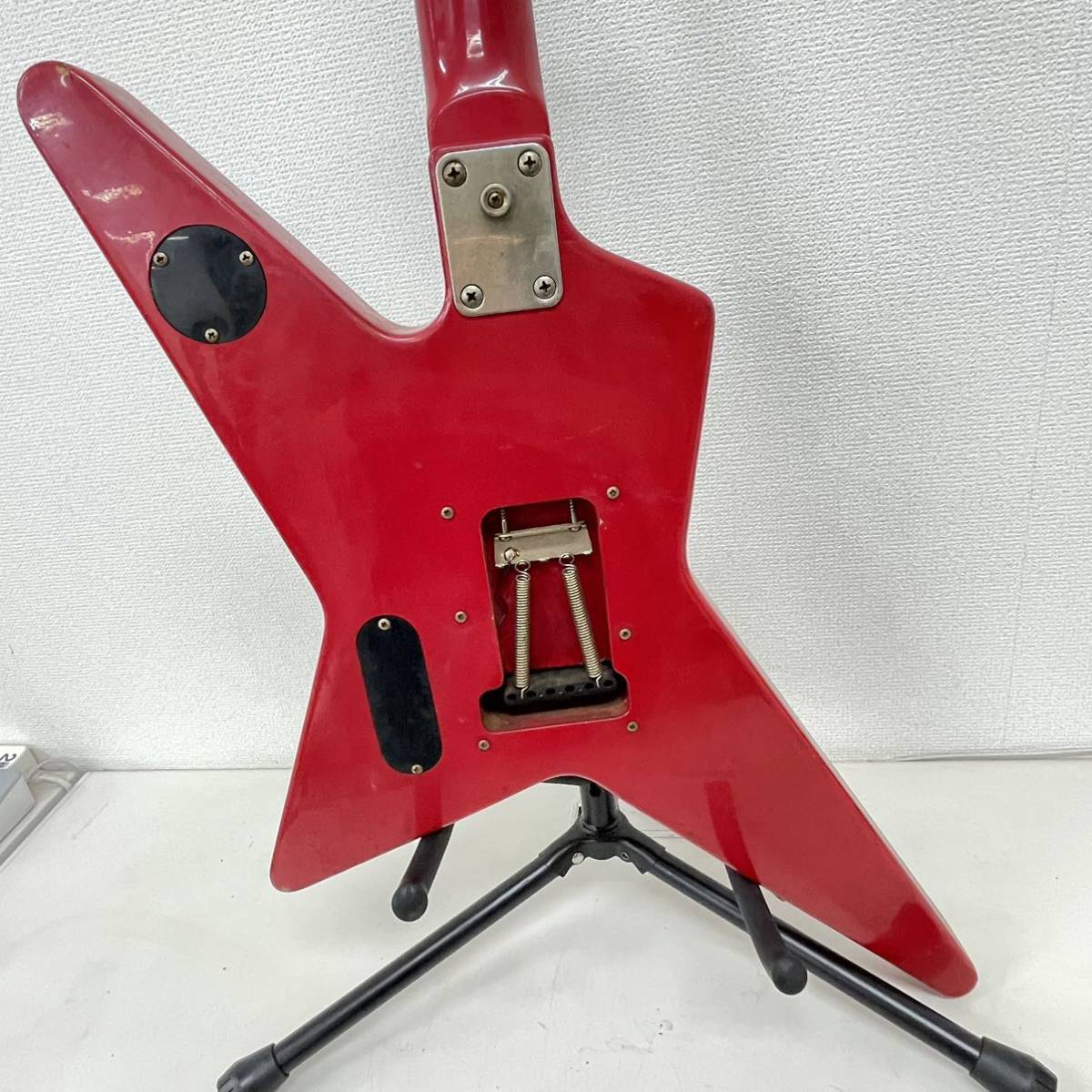 Morris Hurricane レッドエレキギター