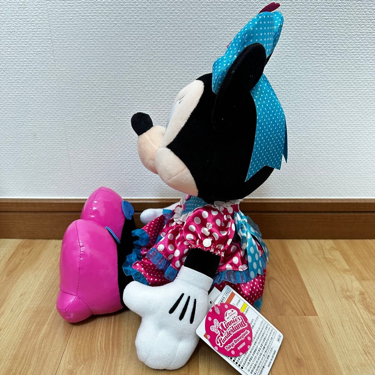 ディズニーランド ミニー ぬいぐるみ パルパルーザ ファンダーランド