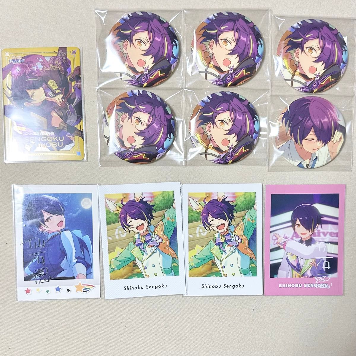 仙石忍 あんスタ イベコレ 缶バッジ 30個セット 【公式通販】