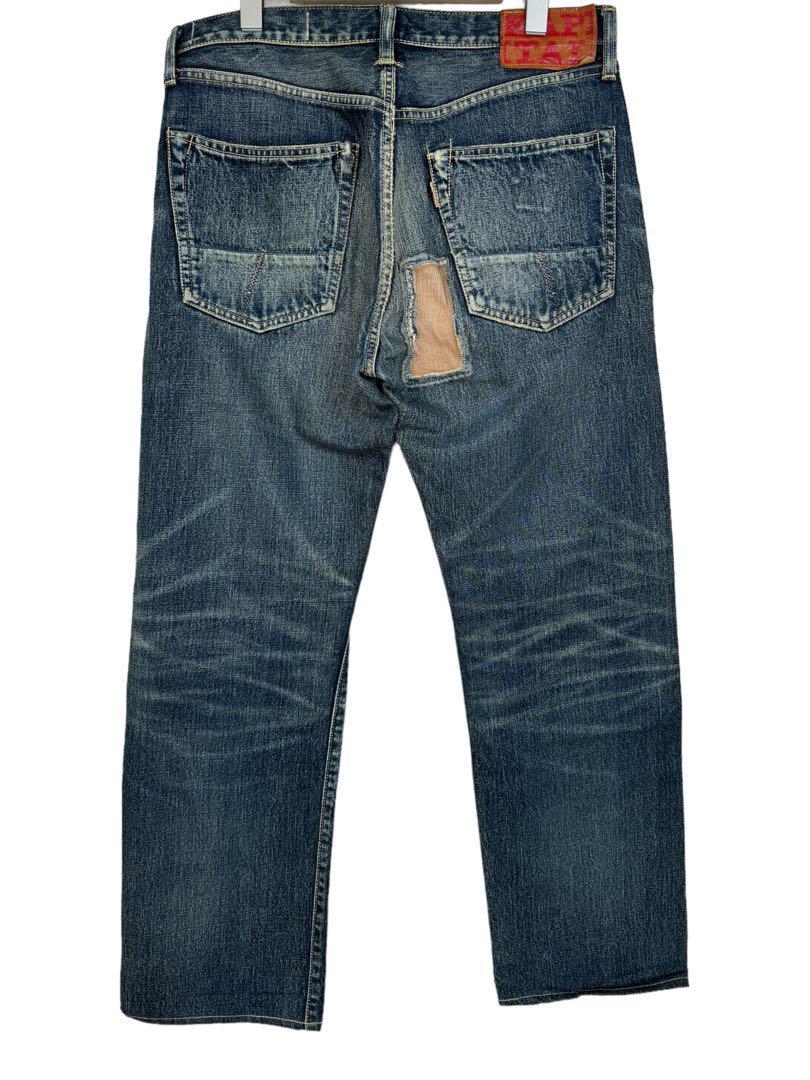 KAPITAL キャピタル 日本製 サイズ32 パッチワークデニムパンツ