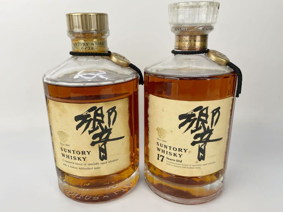 未開栓 サントリー 17年 響 750ml 金キャップ 裏ゴールド 1899年