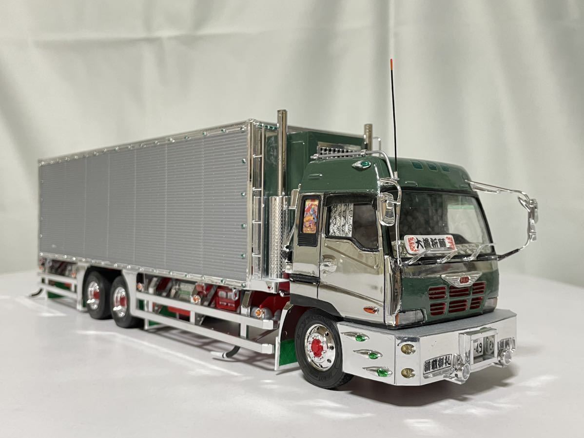 Yahoo!オークション - 1/32 いすゞ ギガ 冷凍車 デコトラ 完成品
