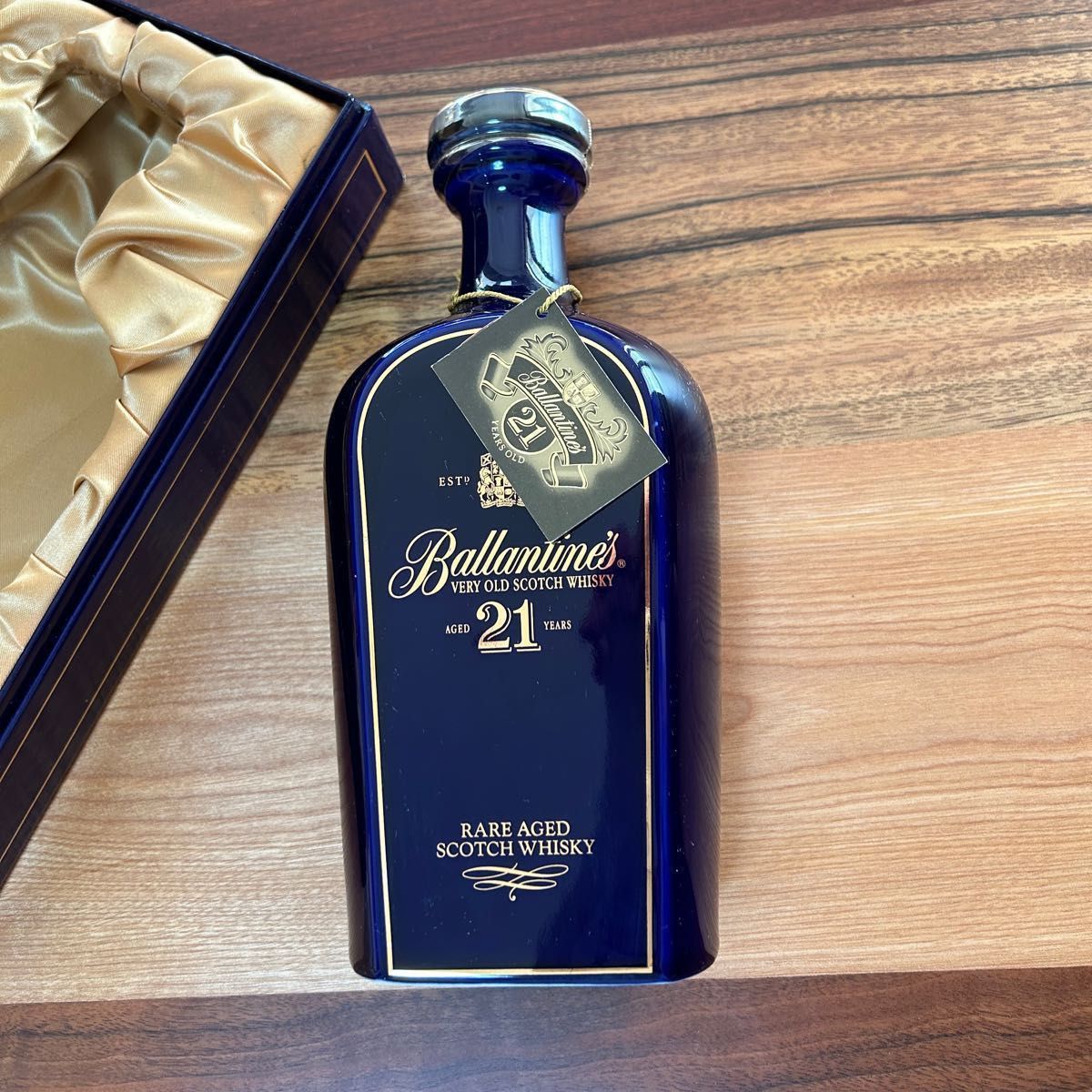 1円～☆古酒☆バランタイン 21年 ＃593 【未開栓】古酒 バランタイン 21