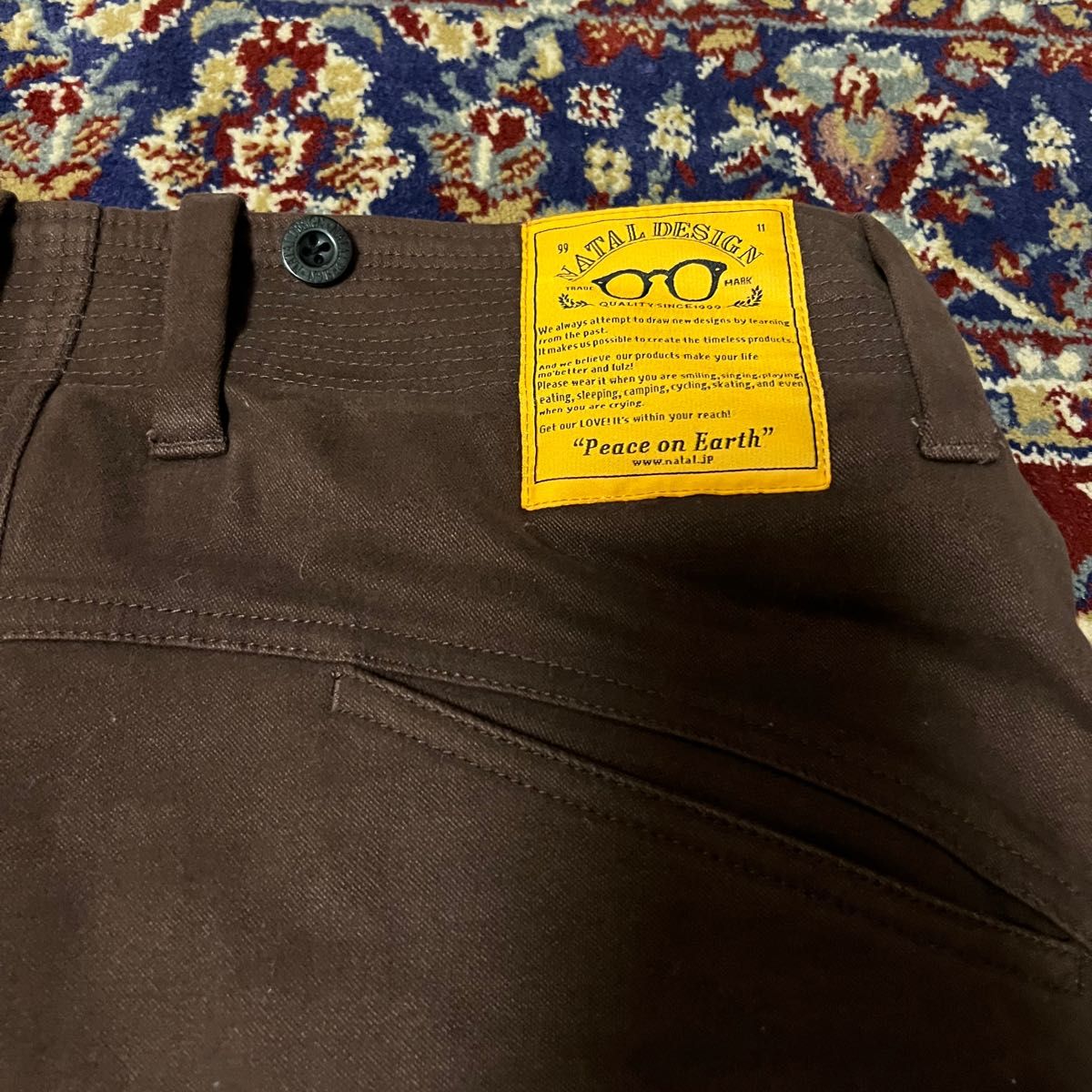 NATAL DESIGN ネイタルデザイン 裏ボア パラシュートパンツ｜Yahoo