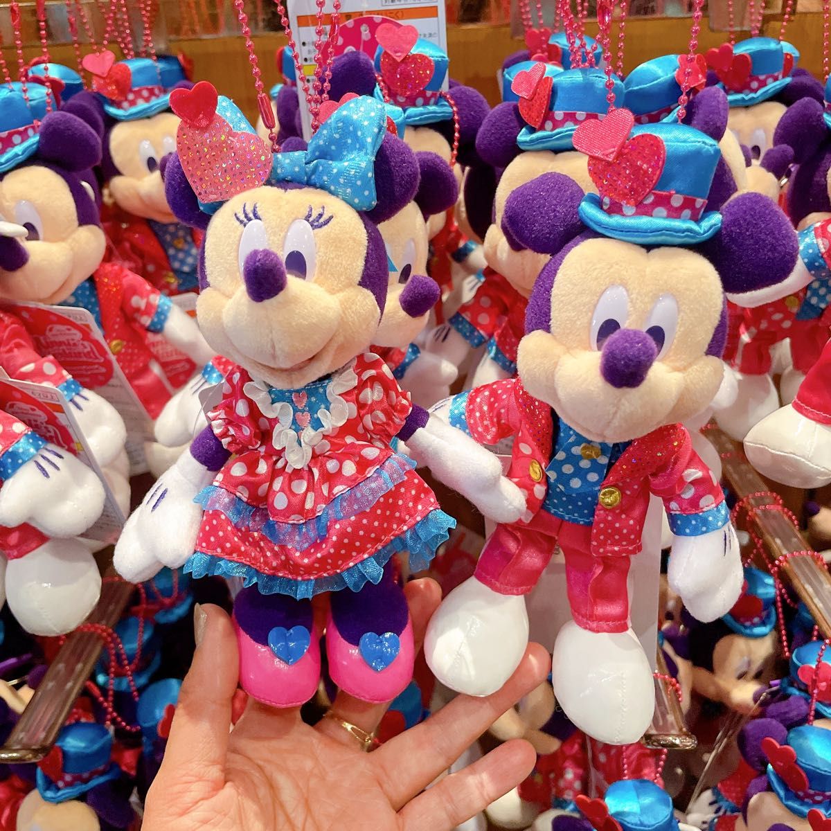 ディズニー パルパルーザ ファンダーランド ミッキー ミニー ぬいば