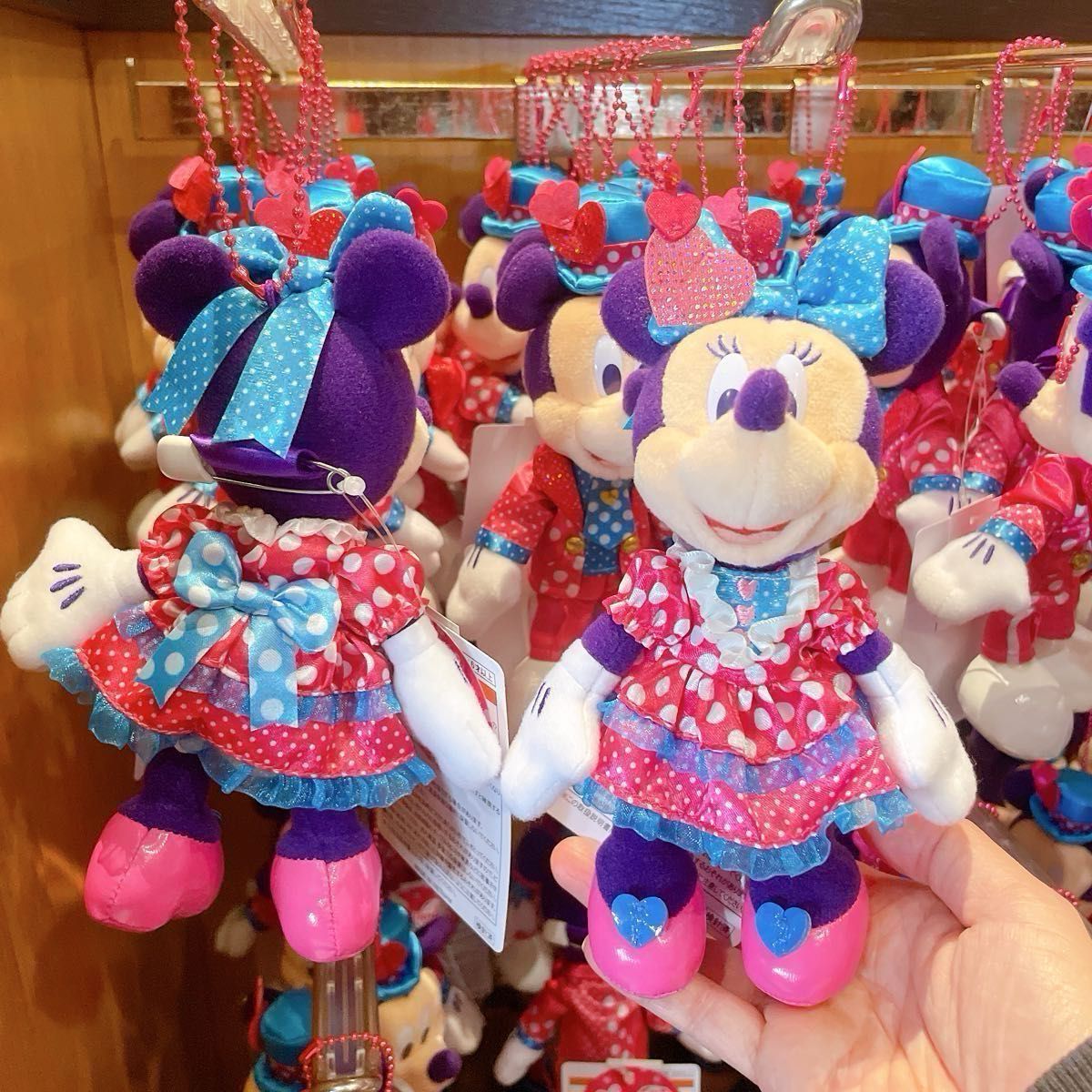 ミニーのファンダーランド ぬいぐるみバッジ ぬいば ミニファン