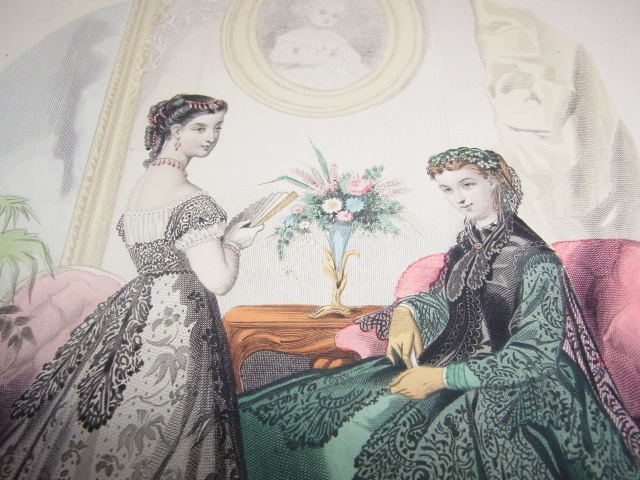 ラモードイラストファッションプレートまとめパリ装飾美術館トランプ付