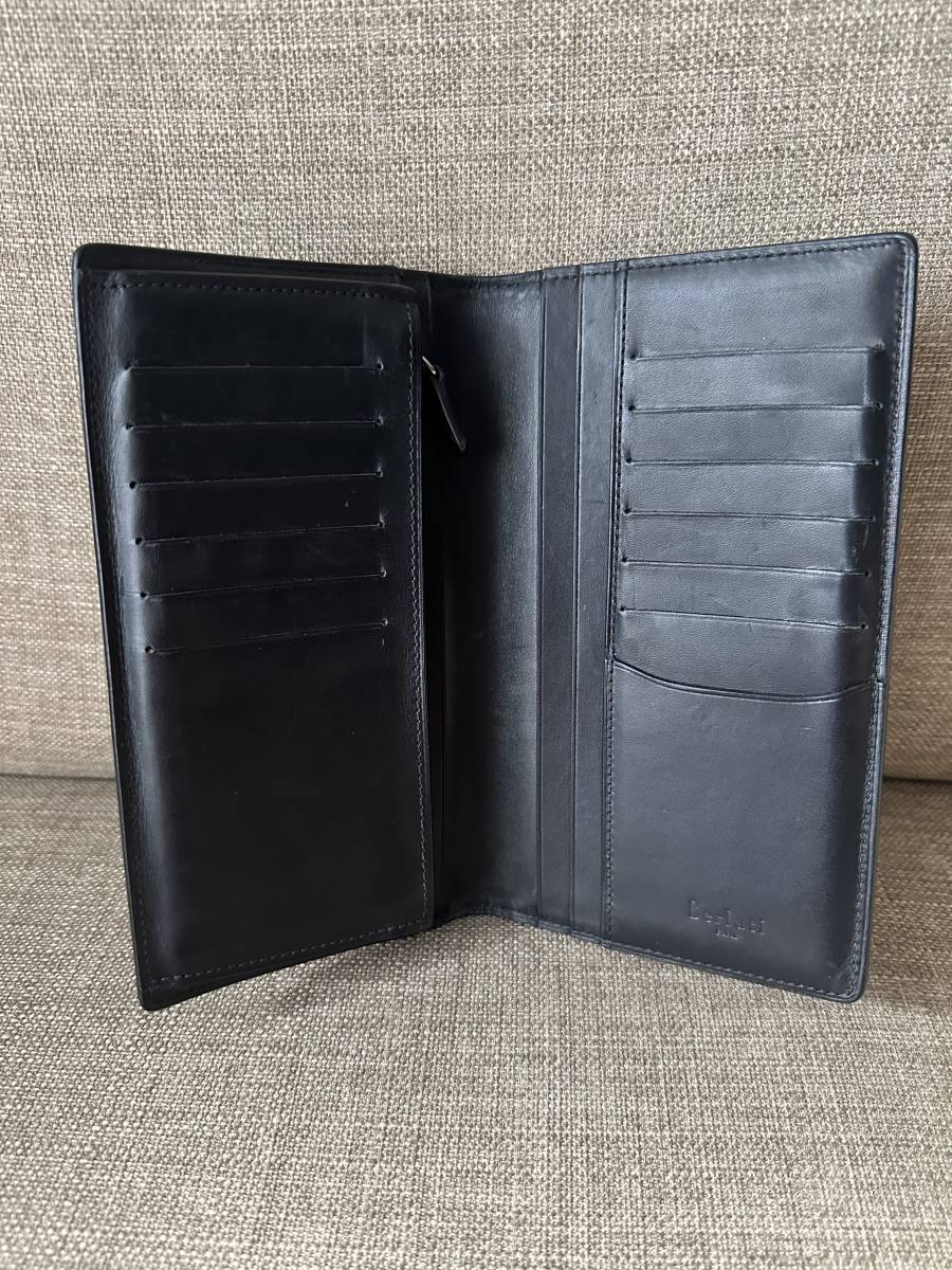 特注オーダー定価23万 Berluti EBENE ベルルッティ エベネ 長財布 小銭