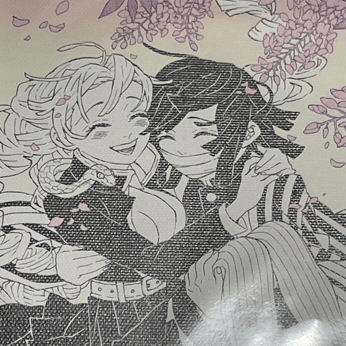 鬼滅の刃 原画展 ポストカード3枚セット デザインアートボード 伊黒 蜜