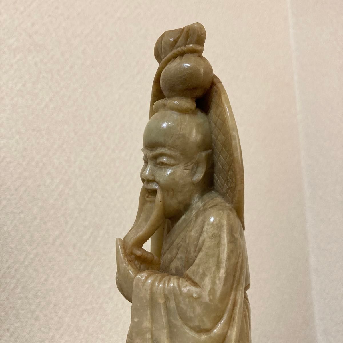 寿山石 仙人置物 中国美術 古玩 石彫刻｜Yahoo!フリマ（旧PayPayフリマ）