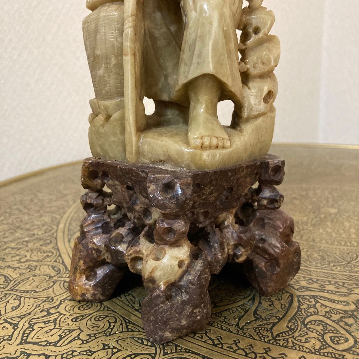 民間仕入れ品 唐物 中国清時代 仏像置物※激安骨董品G1235A12-2 民間