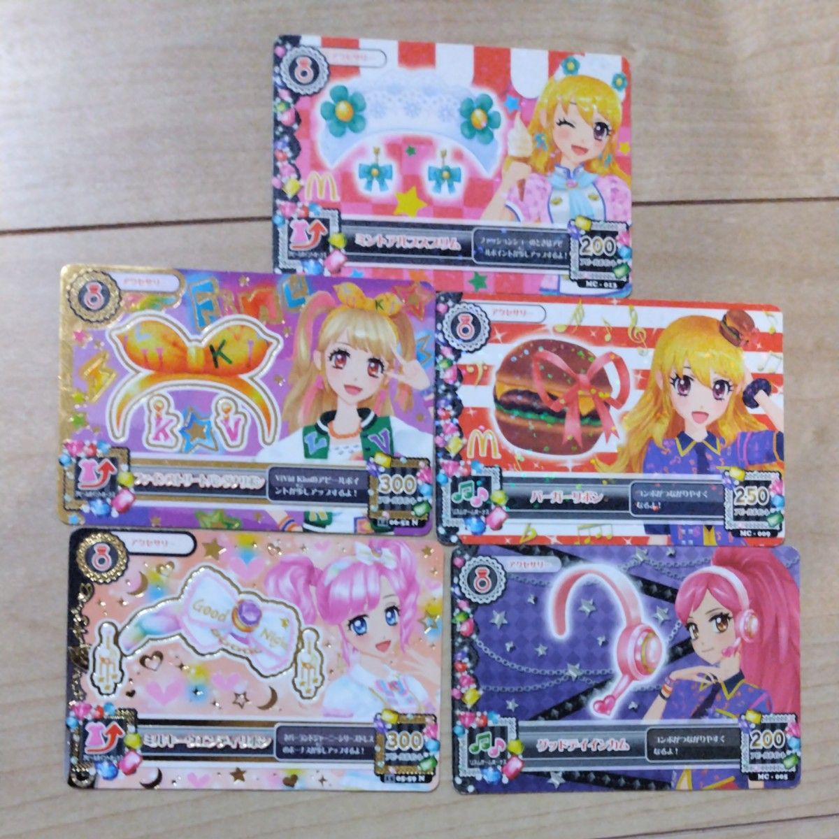 アイカツカード【全28枚】マックコラボ限定あり｜Yahoo!フリマ（旧