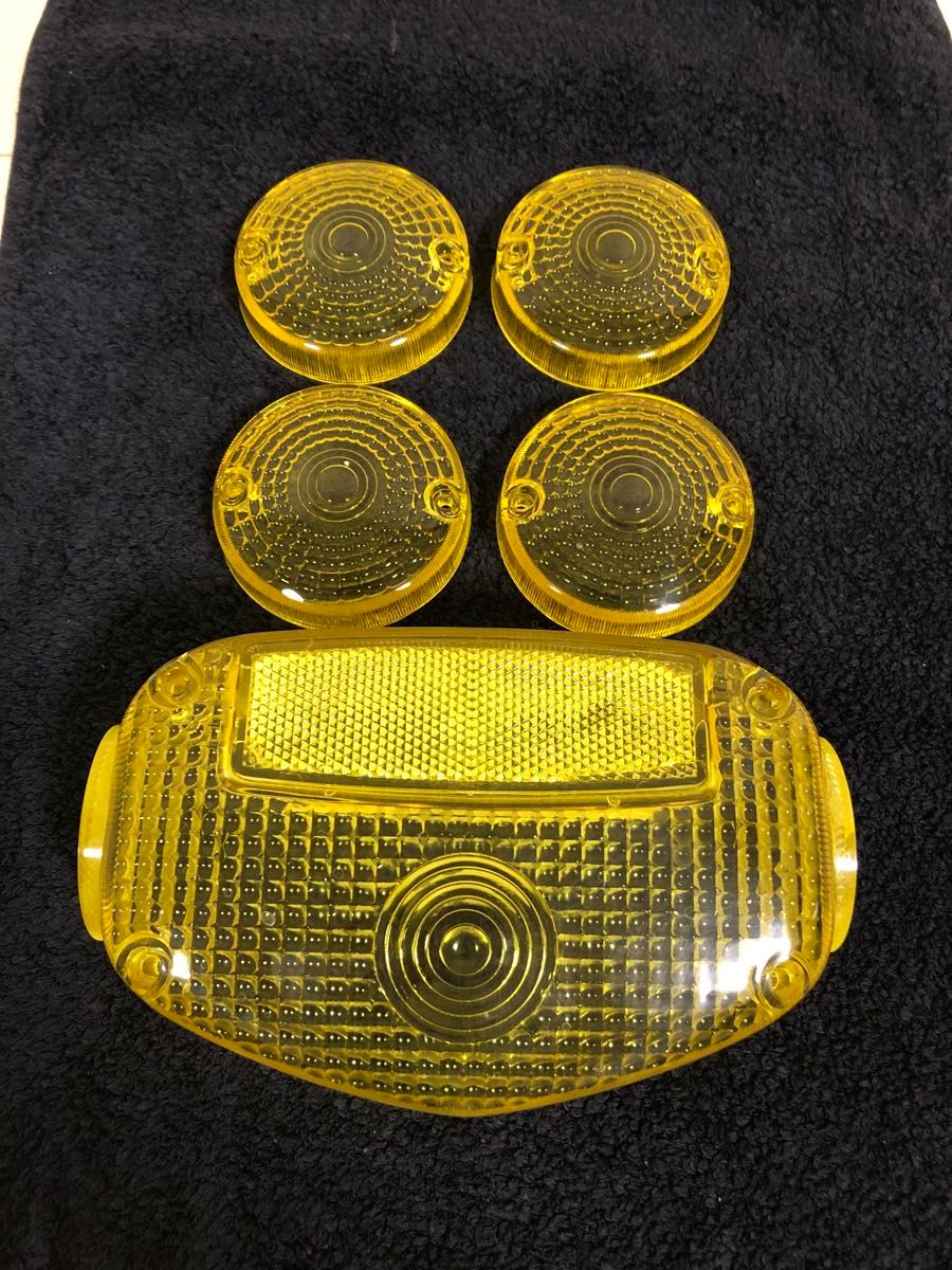 GS400 黄ばみテールレンズウインカーレンズクリアスモーク純正タイプ