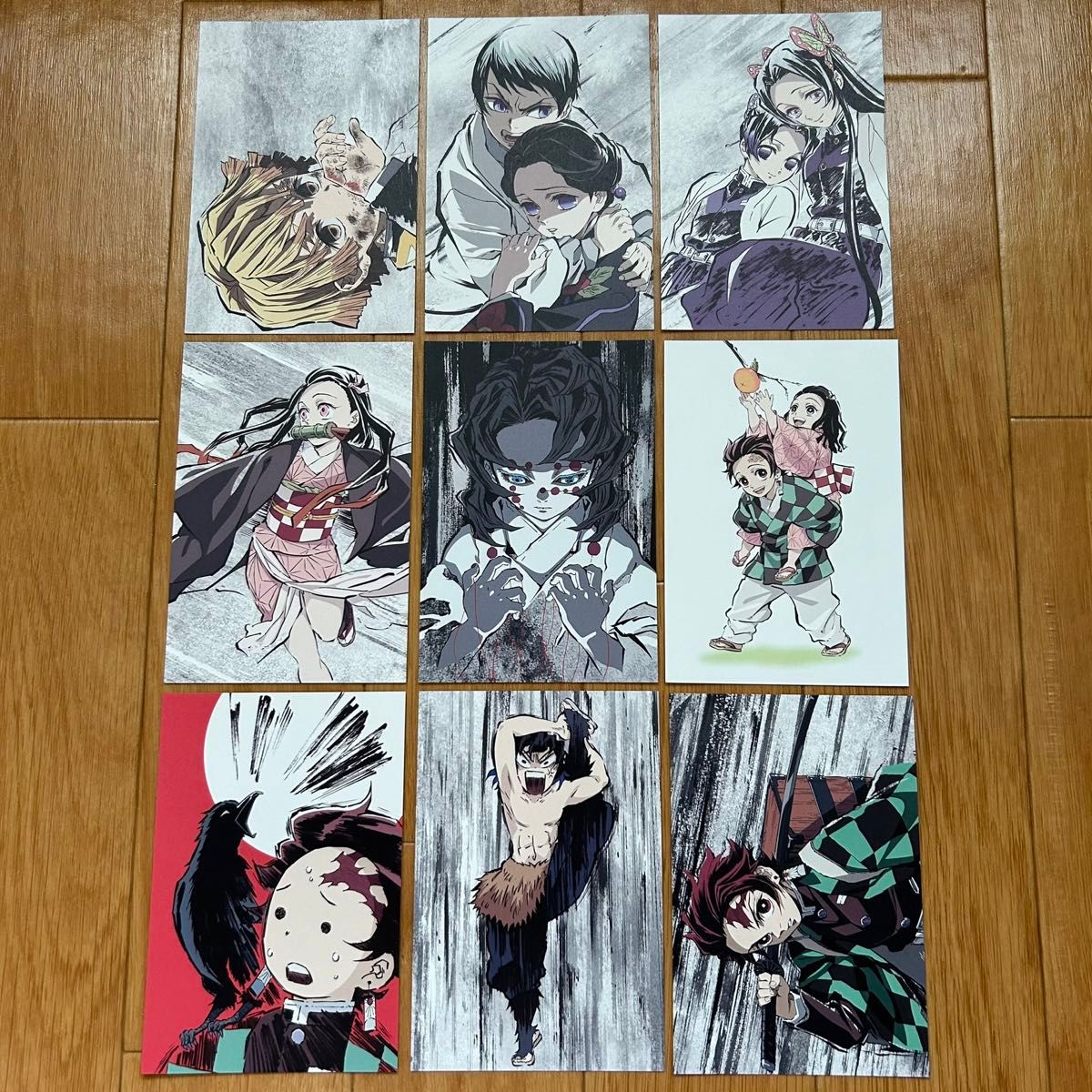 鬼滅の刃 全集中展 幕間画ポストカードセット その壱～陸 入場特典付き