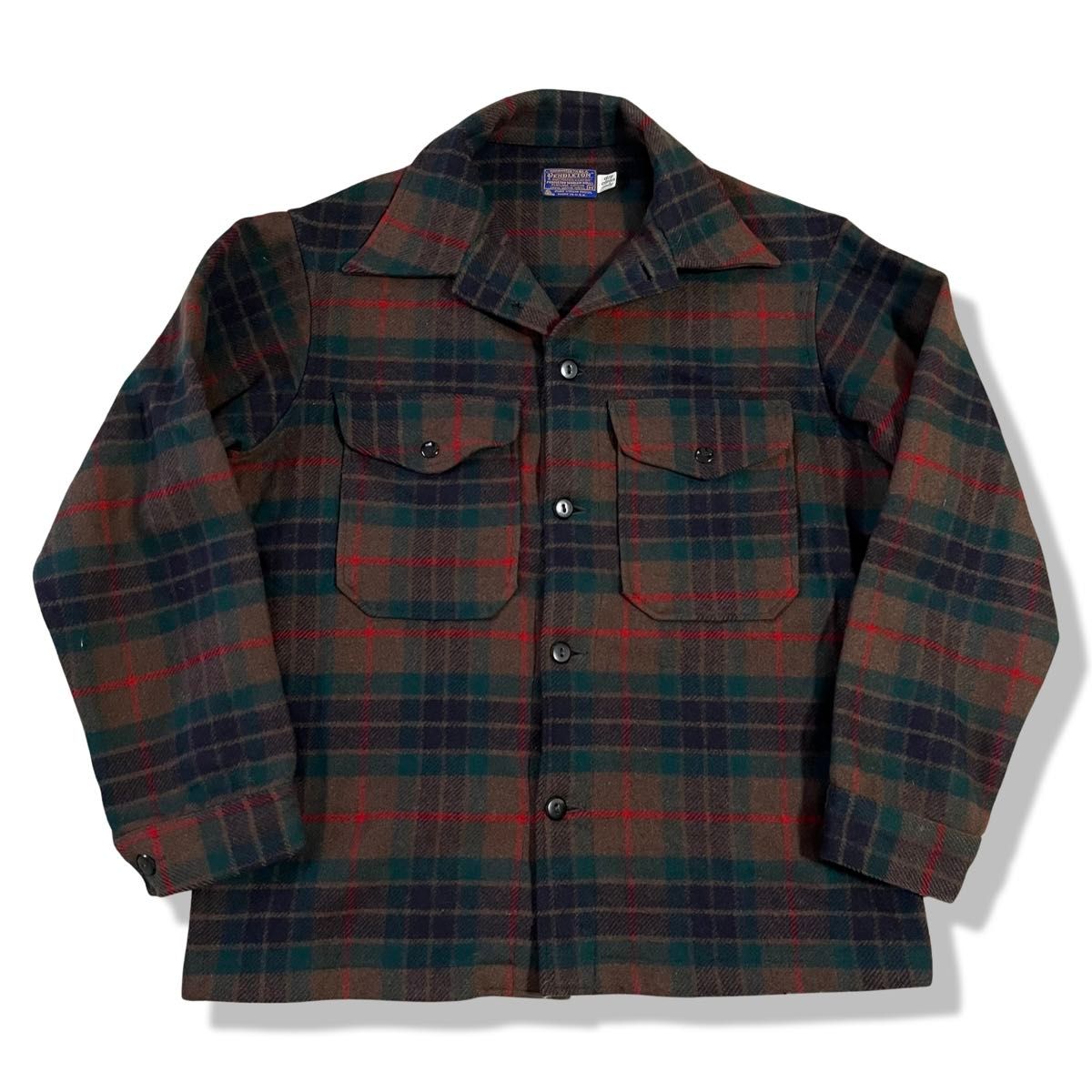 稀少 PENDLETON 70s USA製 ビンテージ オンブレ ブルゾン M 【公式通販】