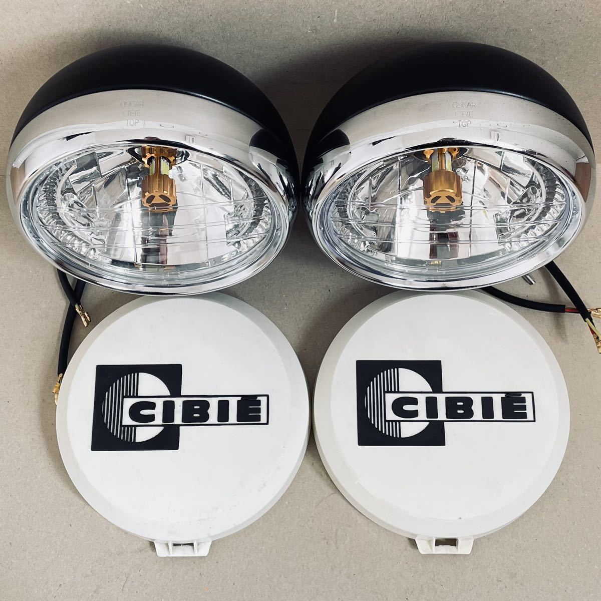 当時物 CIBIE SUPER OSCAR フォグランプ DGM10144HR