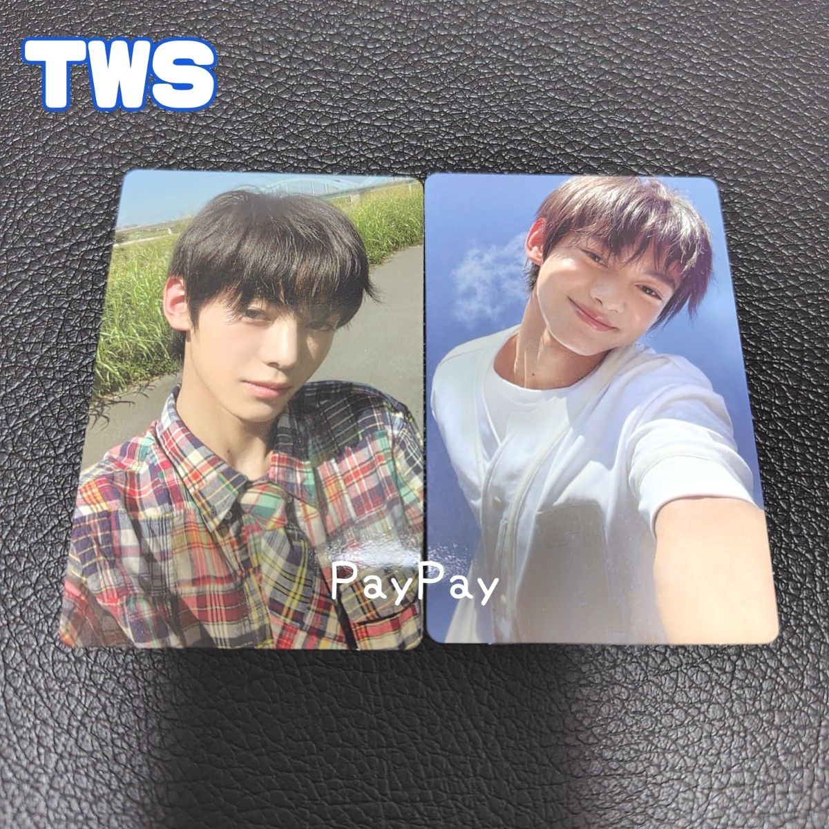 ハンジン TWS トレカ SPARKLING BLUE トゥアス アルバムトレカ フォト