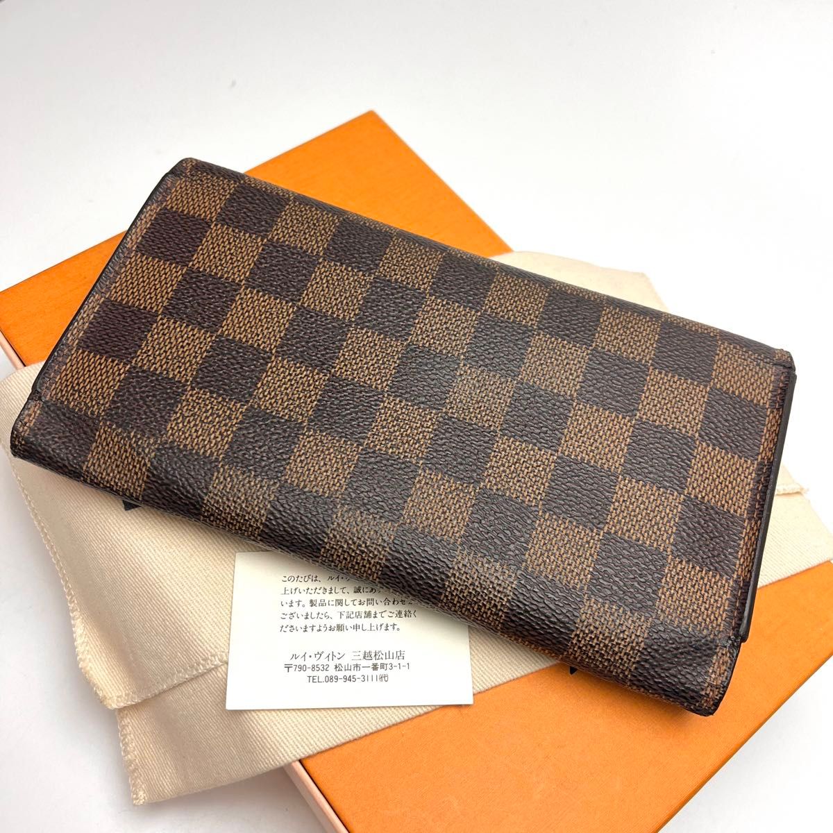 鑑定済 ルイヴィトン ダミエ 6枚カード 3つ折長財布｜Yahoo!フリマ（旧