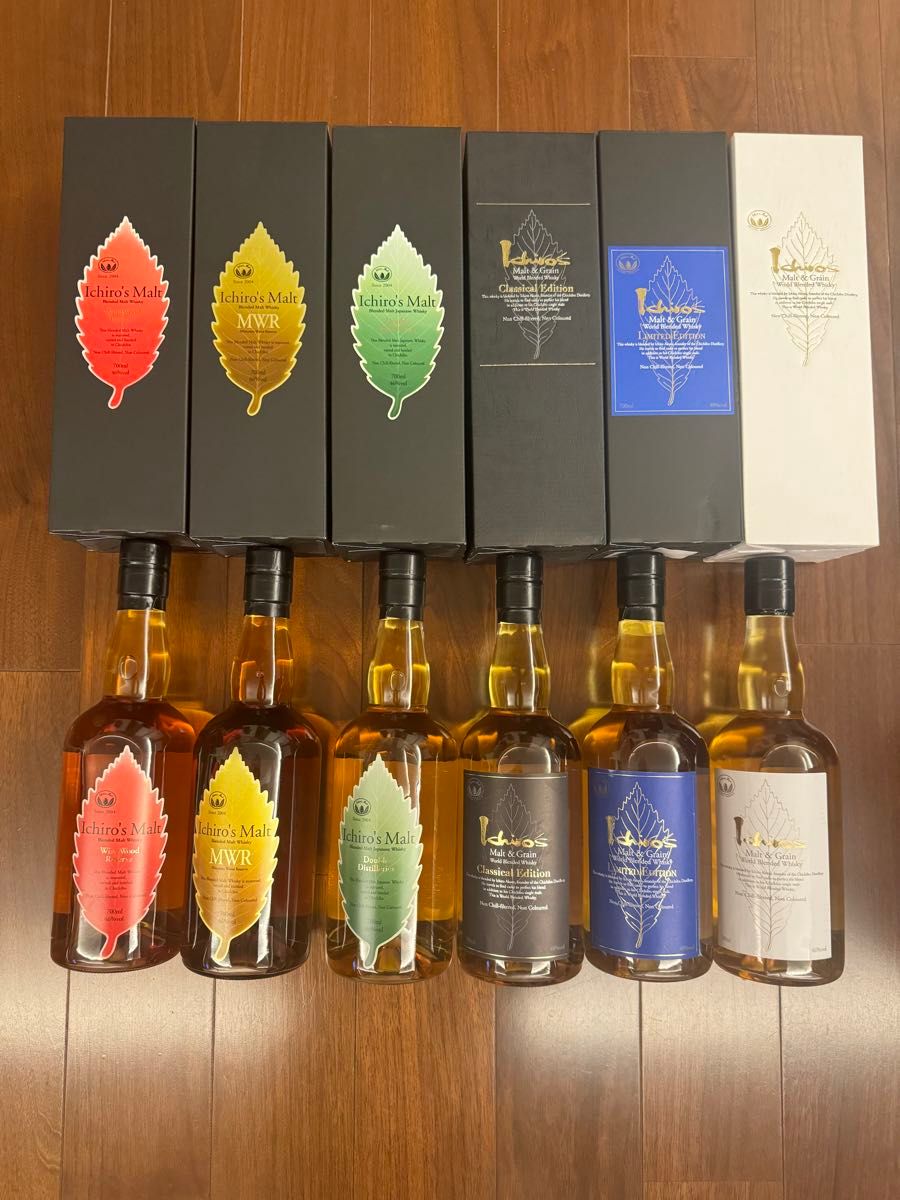 最終値下げ イチローズモルト 6種類 リーフシリーズ ウイスキー｜Yahoo