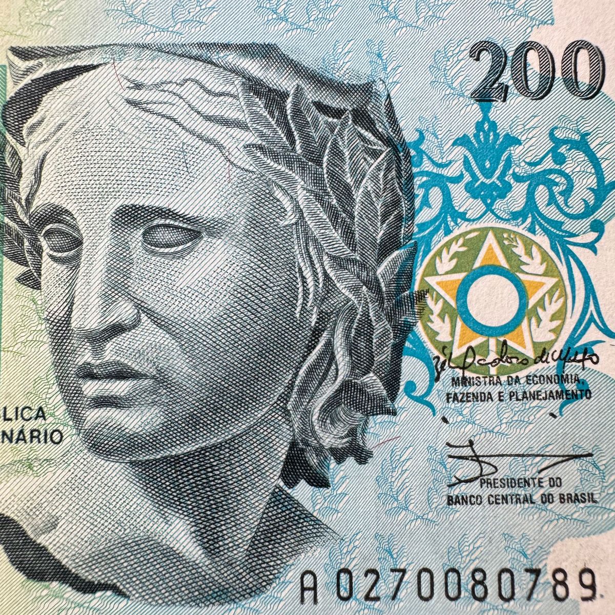 未使用 旧紙幣 南アメリカ ブラジル 200クルザード｜Yahoo!フリマ（旧