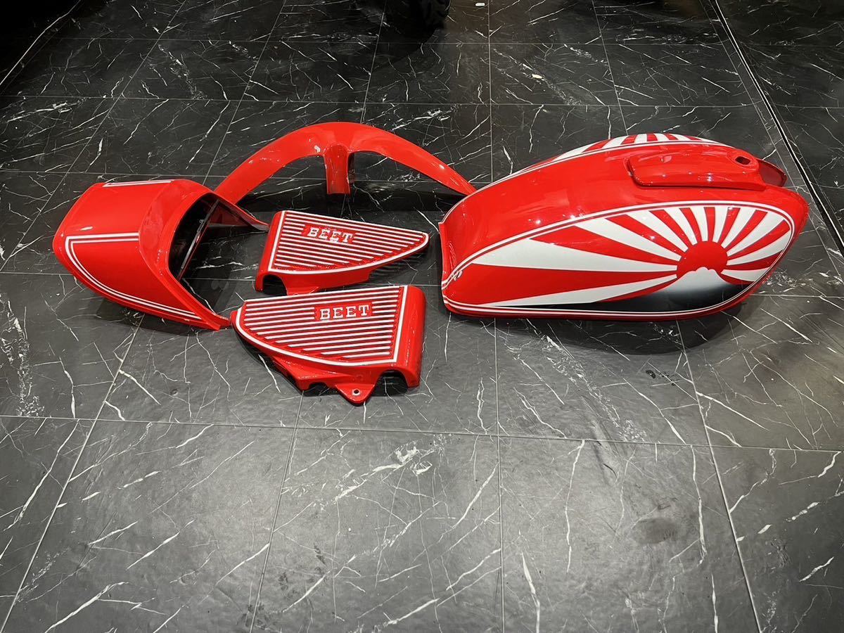 Yahoo!オークション - GS400 富士日章タンクセット サイドカバー テー