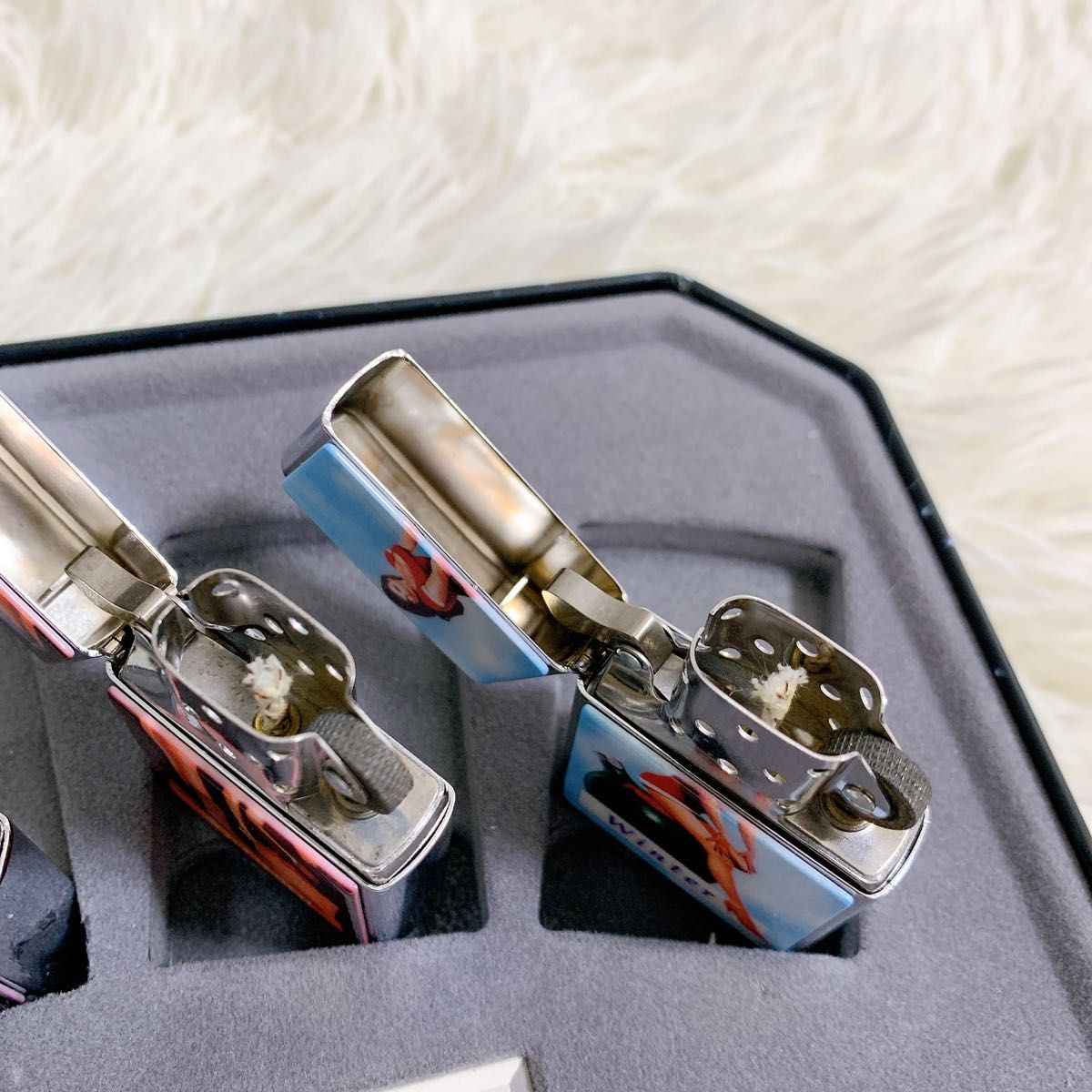 未使用品 PINUP girls ヴィンテージZIPPO 4本 オイルライター