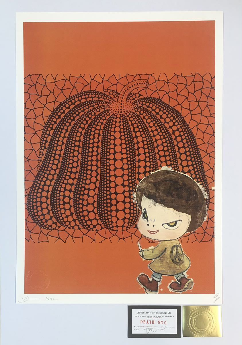 DEATH NYC 奈良美智 草間彌生 世界限定100枚 現代アート death nyc