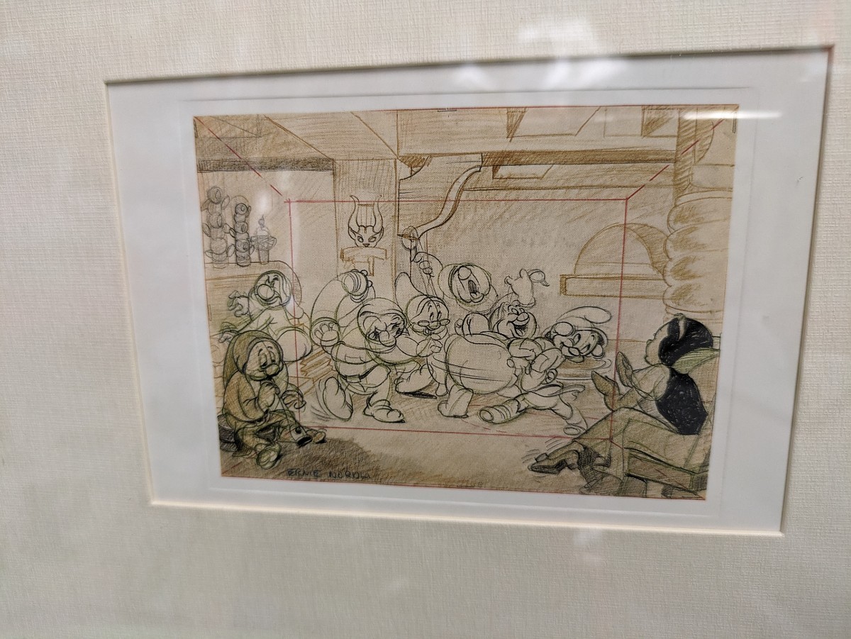 ビンテージ 高品質 ロビーカード ディズニー 白雪姫 ポスター 1937