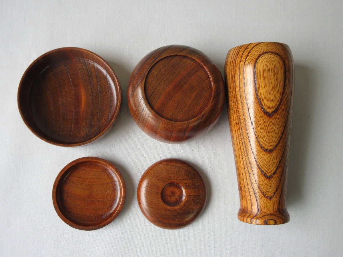 Yahoo!オークション - 指物師「仙水 正之」造【桑 利休茶箱 10点揃い