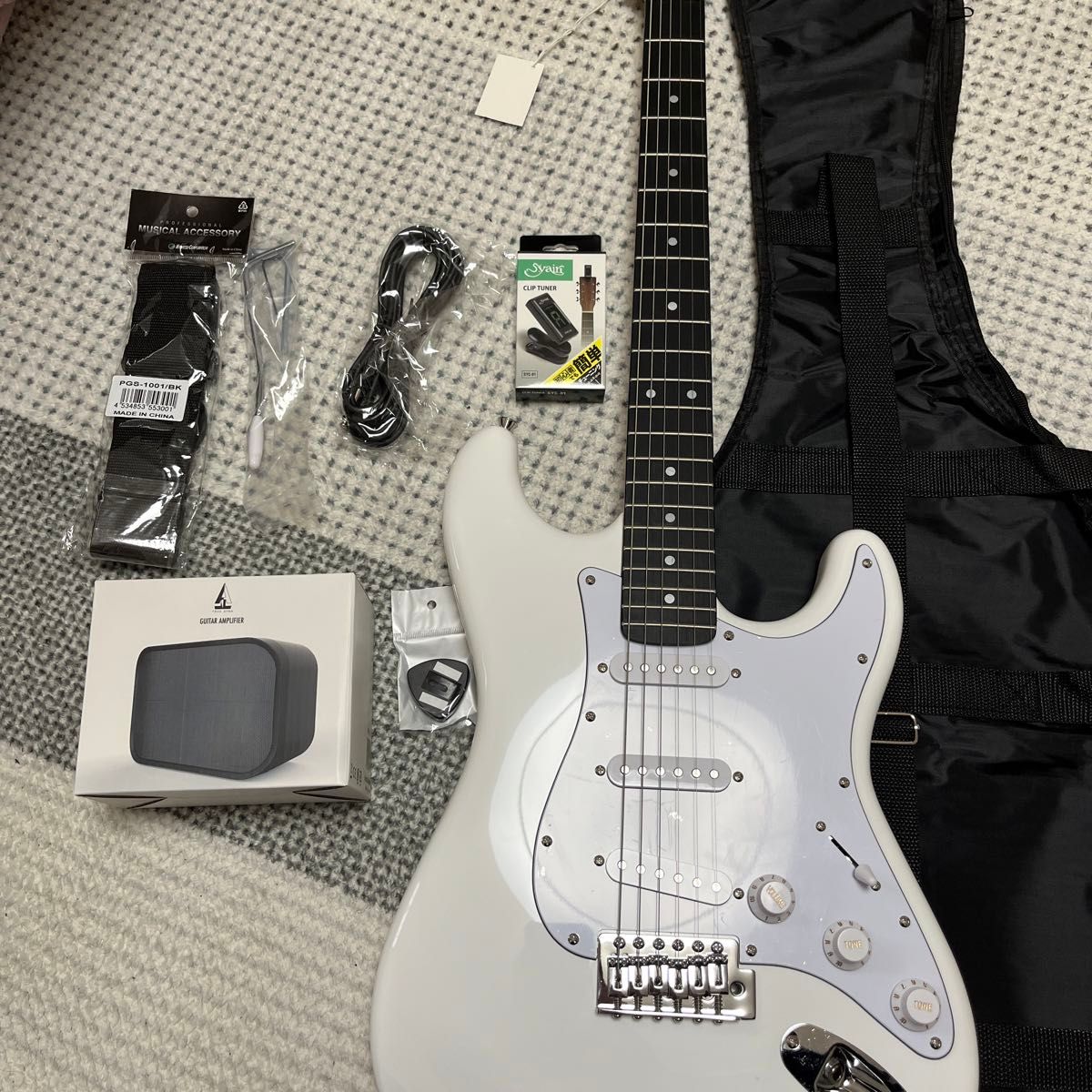 ジャンク SPLENDOR エレキギター ホワイト 【公式通販】